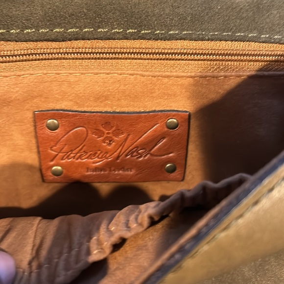 Patricia Nash Green Crossbody Saddle Bag - Picture 5 of 6